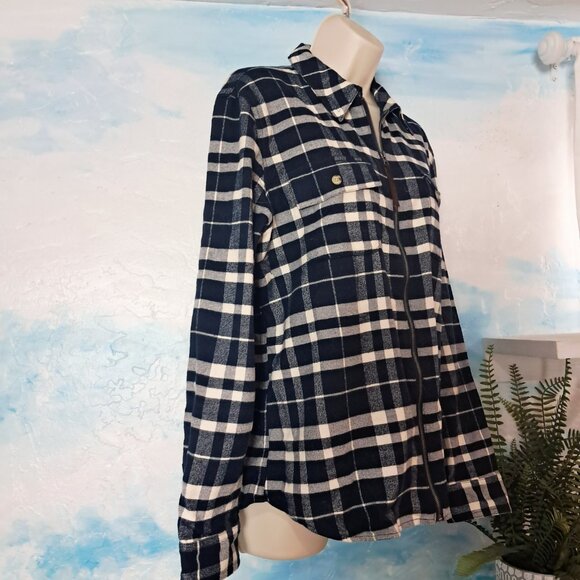 Chaps by Ralph Lauren women's (or unisex) navy plain top, NEW WITHOUT TAGS - Picture 3 of 4